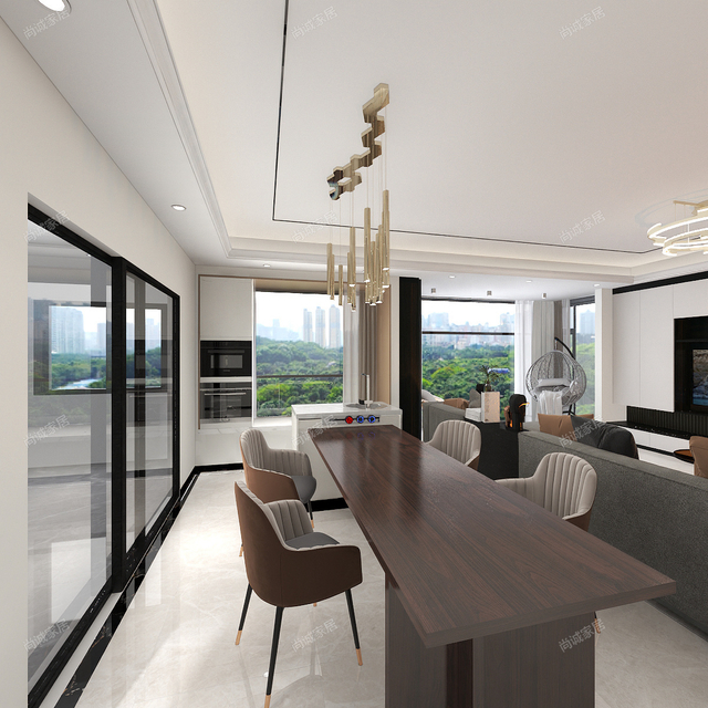 غرفة معيشة قابلة للتخصيص الكلاسيكية غرفة المعيشة المسطحة