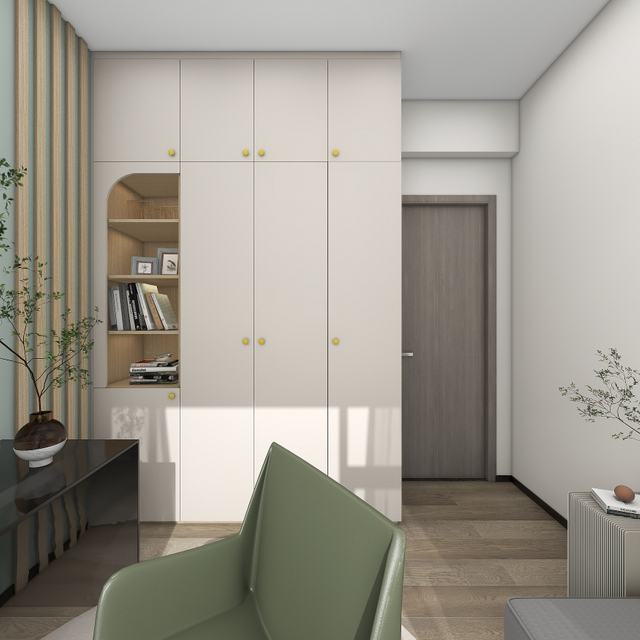 الباب الداخلي القياسي للحبوب الخشبية