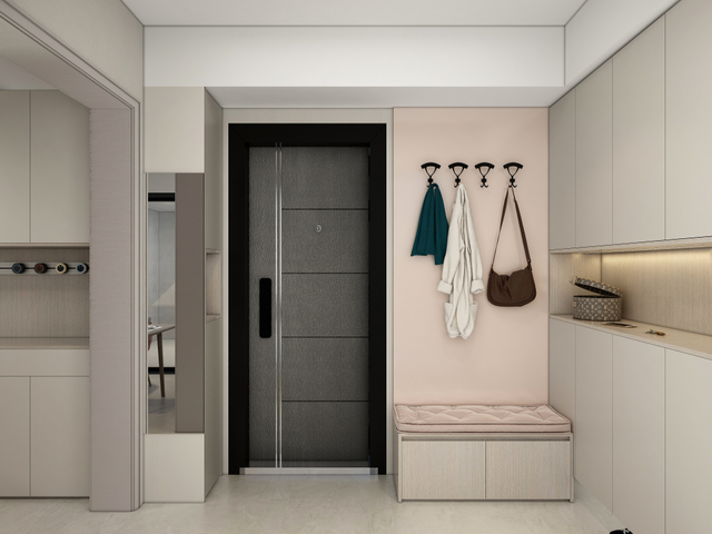 تصميم الأبواب الداخلية ذات التمرير العالي